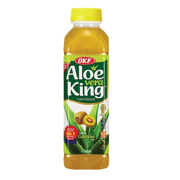 OKF Aloe Vera King Drink (Gold Kiwi, 12)