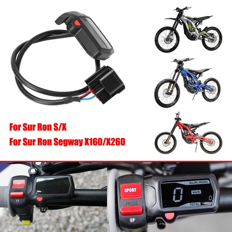 Speedometers JXMOTONG Surron Sur Ron Electrical Motorbike Hour Meter Digital