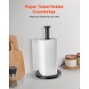 Stainless Steel Paper Towel Holder Countertop Kitchen Stand Dishwasher SafeDefault: