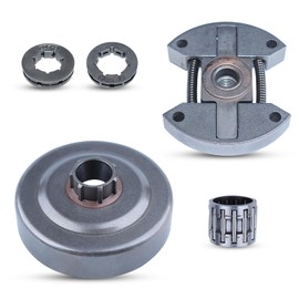 AUMEL .325"-7 Clutch Drum Rim Sprocket Kit for Husqvarna 55 Rancher 50 51 154 254 Chainsaw 501 45 54-03