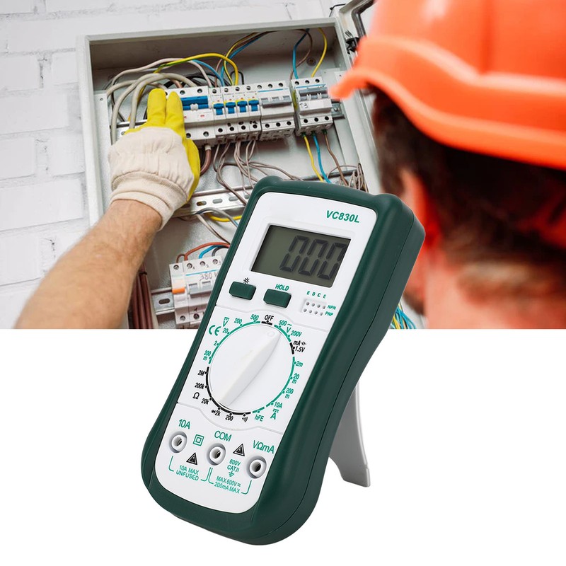 Digital Multimeter Pocket Mini Electrical Tester for Voltage Current Resistance