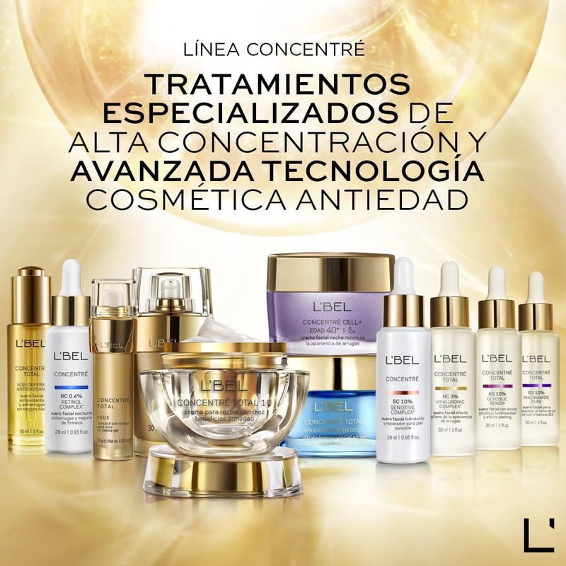 L'BEL - Concentré Total Suero Antimanchas 10% Niacinamida Pura 30