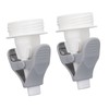2Pcs Breastmilk Storage Bag Adapter Portable Convenient Use Wide Mouth
