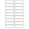 Avery etvet36 Pack of 36 Clothes Labels 45 x 13