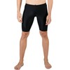 Tuga Men's Hydroactive Swim Short, UPF 50+, USA Made, Black,