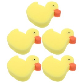 BESTYASH Esponja De Bao Con Lindo Pato 5 Piezas Para Bebs Y Nios Pequeos Para Piel Delicada Uso En Bao Lavado De Manos Y Limpieza Del Lavabo          