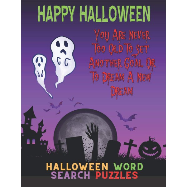 Halloween Word Search Puzzles: Halloween Word Search Puzzles - Not