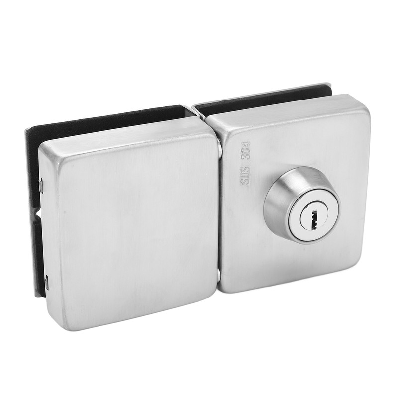 2PCS Push Sliding Gate Lock Corrosion Resistant Antioxidant Stainless Steel