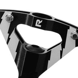 TOTMOX Aluminum Alloy Bicycle Pedal MTB BMX Pedal Bicycle Flat Platform Style, One Pair