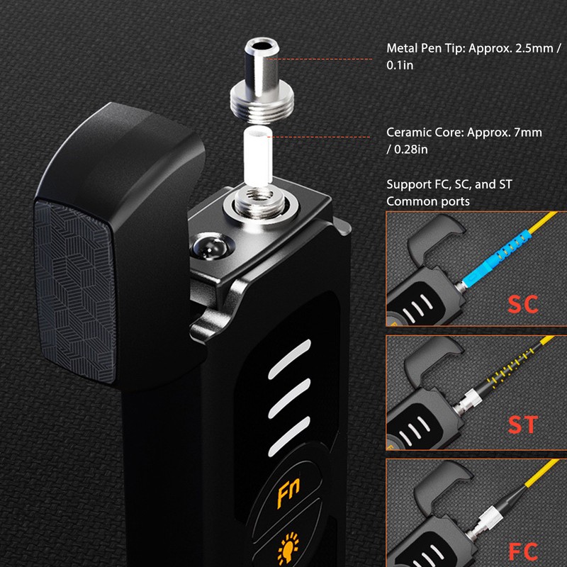 Visual Fault Locator 15KM 2.5mm Universal Interface VFL Fiber Optic