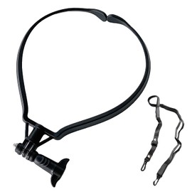 ThtRht Action Camera Neck Mount Holder Hands Free Chest Stand Brace for Gopro Hero Insta360 DJI Osmo Waterproof Underwater Camera Underwater Camcorder Vlogging Cameras Vlog Camera