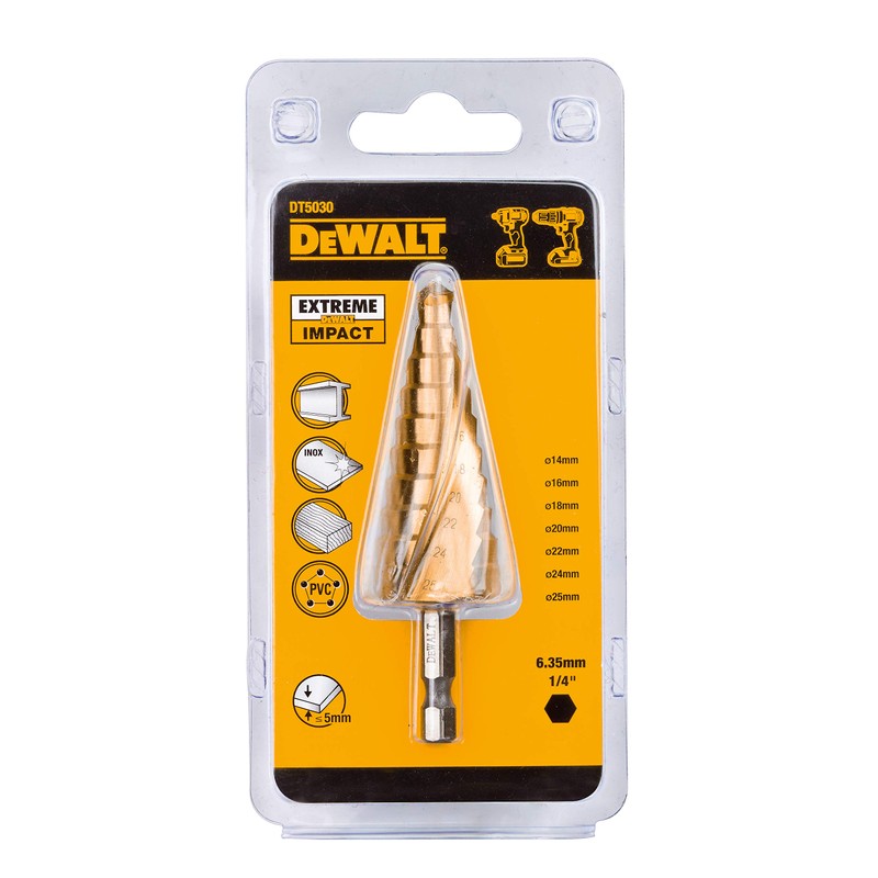 DEWALT DT5030-QZ - Broca cónica para metal Extreme Impact Ø