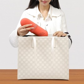 Estuche de Viaje para Brochas de Maquillaje, Neceser de Silicona Suave con Correa, Organizador de Cosméticos (Fucsia)