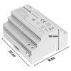 Poppstar 24 V Transformer DIN Rail 150 W (Input 100-240