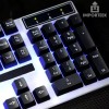 Importeek Teclado Gamer Luz Rgb Qwerty Iluminado Led Usb Alambrico