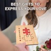 Valentines Gifts for Him, Bamboo Card Gifts for Girlfriend -