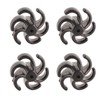 Leapiture Pack of 4 Archery Stabilisers, Vibration Damper for Bow