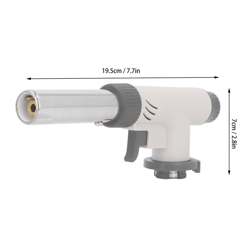 Flame Gun Torch Welding Gas Blowtorch Invertible Kitchen Outdoor BBQ
