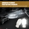 DACIRTY 10 PCS Brake Light Bulb, T20 Car Miniature Bulb,
