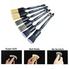 MVEQRRN 6pcs Car Detailing Brush Set-2pcs Boars Hair Car Detailing