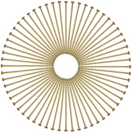 Uitose Artificial Turf Stakes Galvanized, Metal Spiral Landscape Spikes for Paver Edging, 60 Count, Outdoor, Heavy-Duty, Rust Resistant Security, 8-Inch Long, Anchoring Spikes…