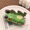 Green Frog Shape Hair Claws Non Slip 3.5" Animal Design