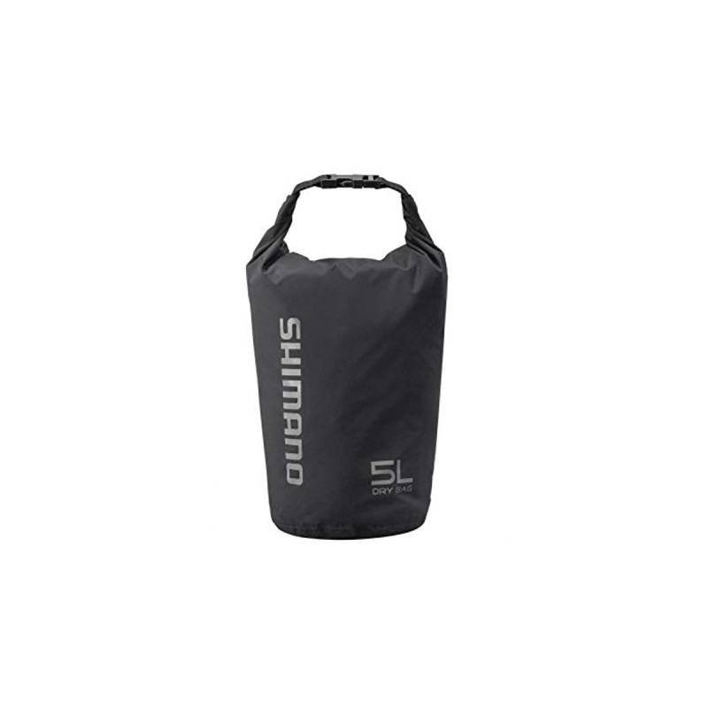 Shimano BP-024U Fishing Bag, Dry Roll-Up Pouch, S-XL, Black, Black