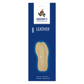 Shoeboy's Leather - Einlegesohle aus Leder, sorgt für Frische im Schuh - Größe 42, 1 Paar