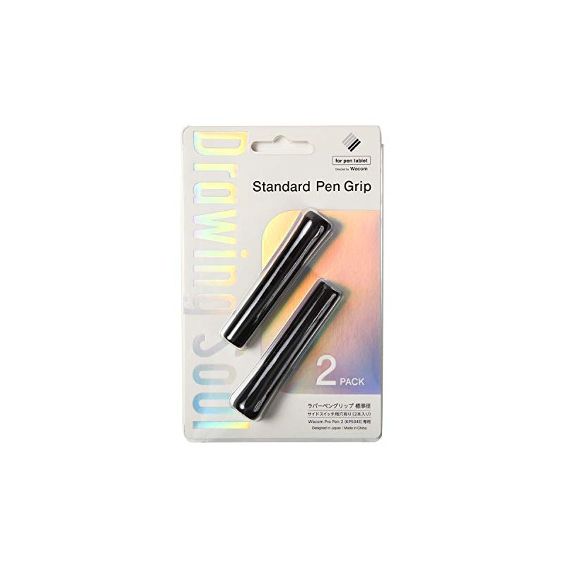 Drawing Soul Rubber Grip with Holes (2 Pack) for Wacom