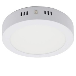 Body-Plus LED Downlights Ceiling, 24w Surface Mounted Panel Cool White Super Bright Light - Pure White Round Circle Downlights Ceiling Lamps (Cool White, 24W- Surface Mounted Panel)