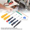 5PCS Small Screwdrivers Multifunctional Wrench Tweezers Brush Pry Plates Disassembly