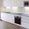 LIFVEAN Granite Countertop Paint Kit - White Diamond Counter Top