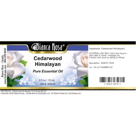 Cedarwood Himalayan Pure Essential Oil (0.50 oz, ZIN: 305418) - 2 Pack