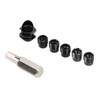 UBEF Archery Hood Sight Cover Kit, Aluminum Alloy 6x 8x