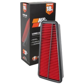 K&N KNA-2281 Filtro de Aire de Motor de Larga Vida 18000 Millas Compatible con Toyota 4Runner/Tacoma/Hilux/Land Cruiser V6 2002-2015