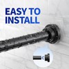 Mcrbeay Shower Curtain Rod, 1" Diameter Heavy Duty Tension Shower
