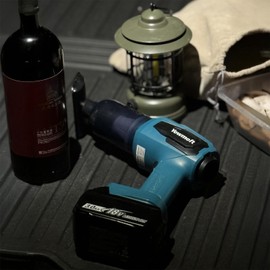 3 in 1 Handheld Car Vacuum Compatible with Makita 18V Battery with 21000pa Strong Suction, Handheld Vacuum Cordless & Blower with 200W Brushless Motor, Mini Vacuum Cleaner for Car, Home (No Battery)