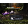 Fenix HM55R Rechargeable Headlamp, 1200 Lumen Spotlight Floodlight & Red