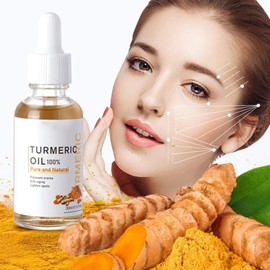 Turmeric Dark Spot Corrector Serum, Natural Turmeric Dark Spot Corrector Serum for Face, Skin Care Moisturizing Serum, Formulated with hyaluronic acid serum 1.0 fl oz (30 ml)