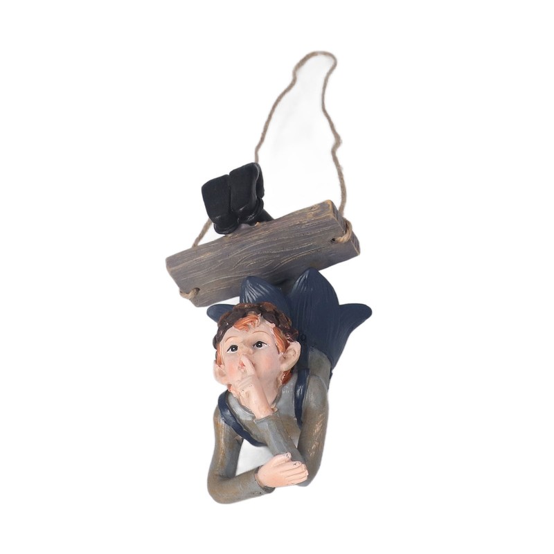 Swing Forest Elf Figurine Resin Exquisite Elf Hanging Statue Tree