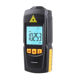 BOWONG Digital Tachometer Photoelectric Non-contact Tachometer Tachometer Photoelectric Tachometer Speed Measuring Instrument Wide Measuring Range 2.5-99999RPM