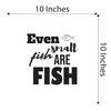 Design With Vinyl Inspiring Fishing Wall Decal Even Small Fish