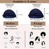 Gorra de calavera preatada con forro de satén de seda