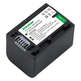 For Sony 1x Kastar Battery for Sony NP-FV70 HDR-XR550V HXR-MC50U HXR-NX3D1U HXR-NX30U