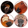 QGK Violin Strings (E-A-D-G) with Violin Bridge, Universal Violin Strings,