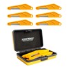 MusicNomad 6 pc. Acoustic Guitar Diamond Coated Nut File Set