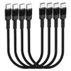 SUMPK USB C to Micro USB Cable 1ft 4-Pack, Short