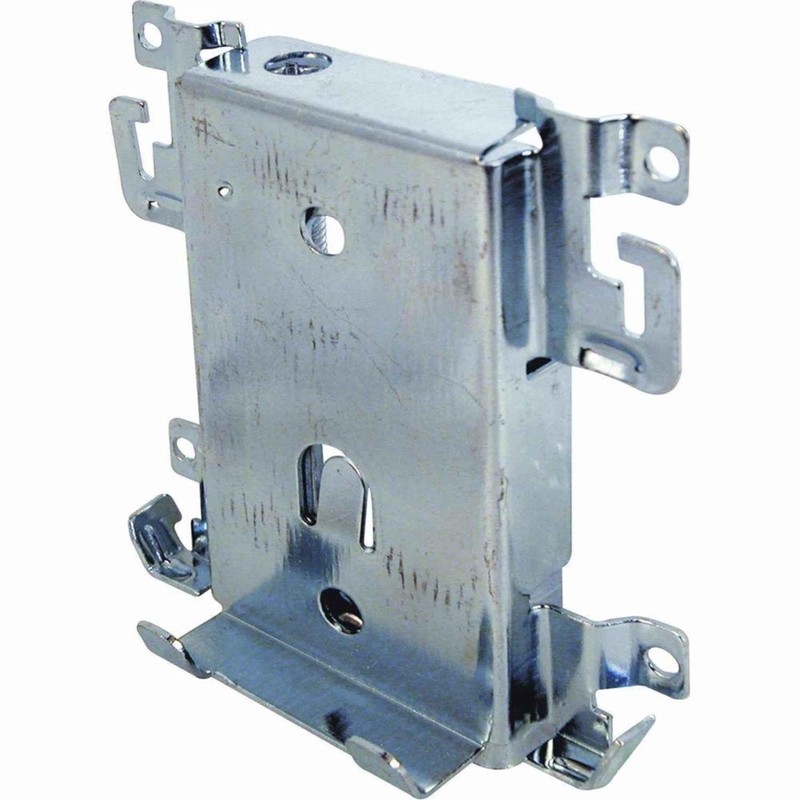 Easy Fix Hardware Steel-Framed Mirror Bottom Closet Door Roller Assembly