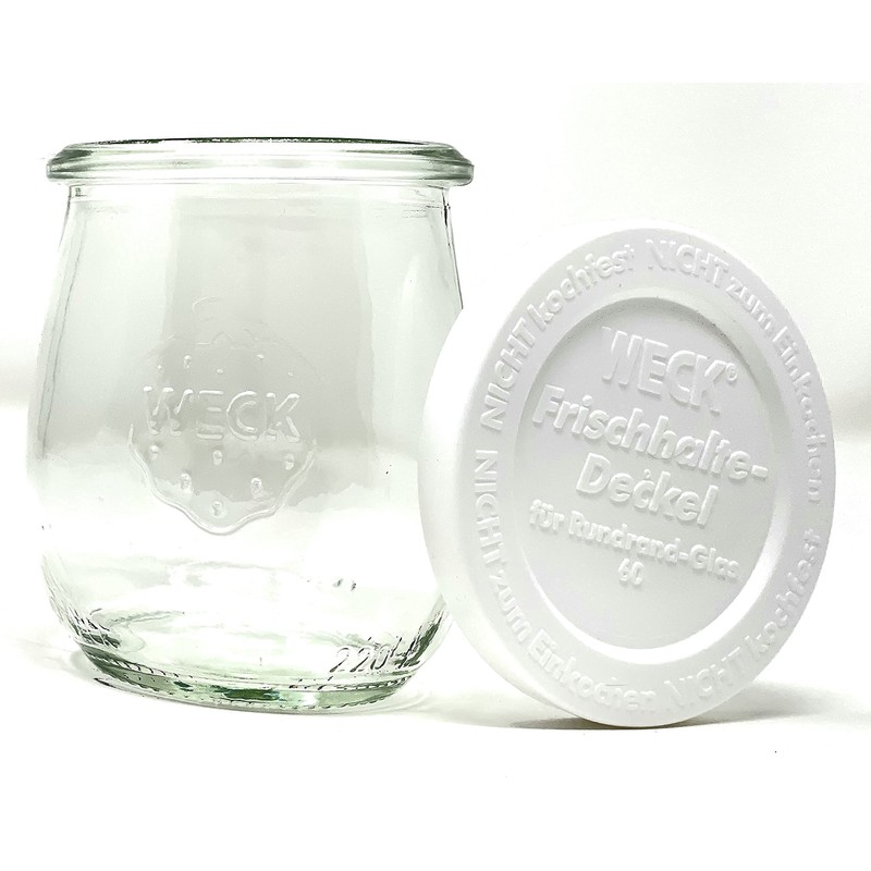 WECK Weck 762 Tulip Jars (Only Keep Fresh Lids)
