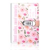 SPIPHY Floral Diary with Lock for Women Journal with Lock
